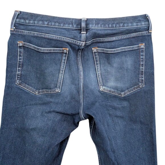 Everlane Uniform Slim Fit Jeans Mens Blue Cotton Stretch Denim Size 32x34 - Picture 4 of 11